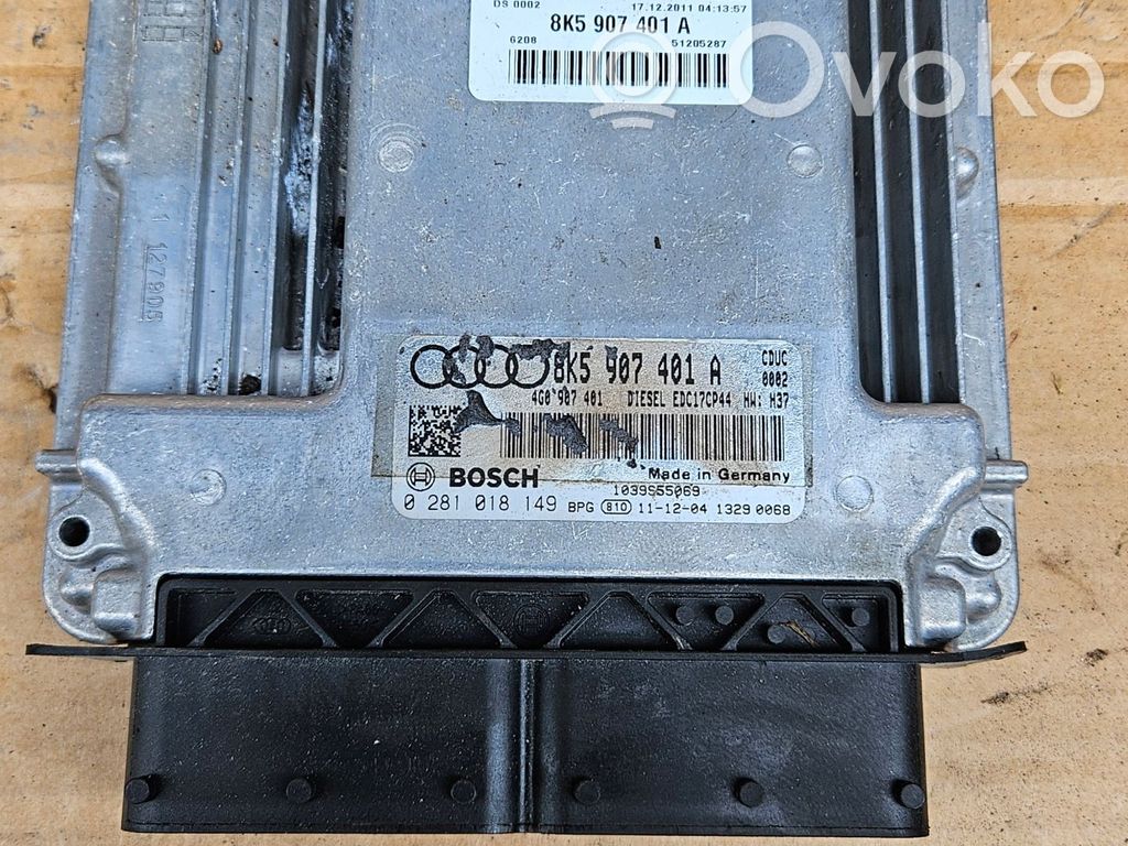 Audi A4 S4 B8 8K Engine control unit/module 