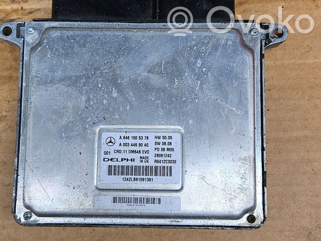 Mercedes-Benz E W211 Engine control unit/module 