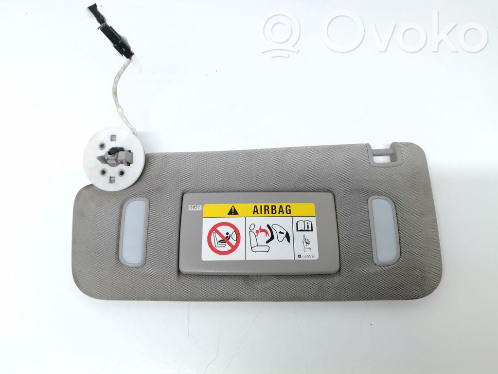 Opel Mokka Sun visor 