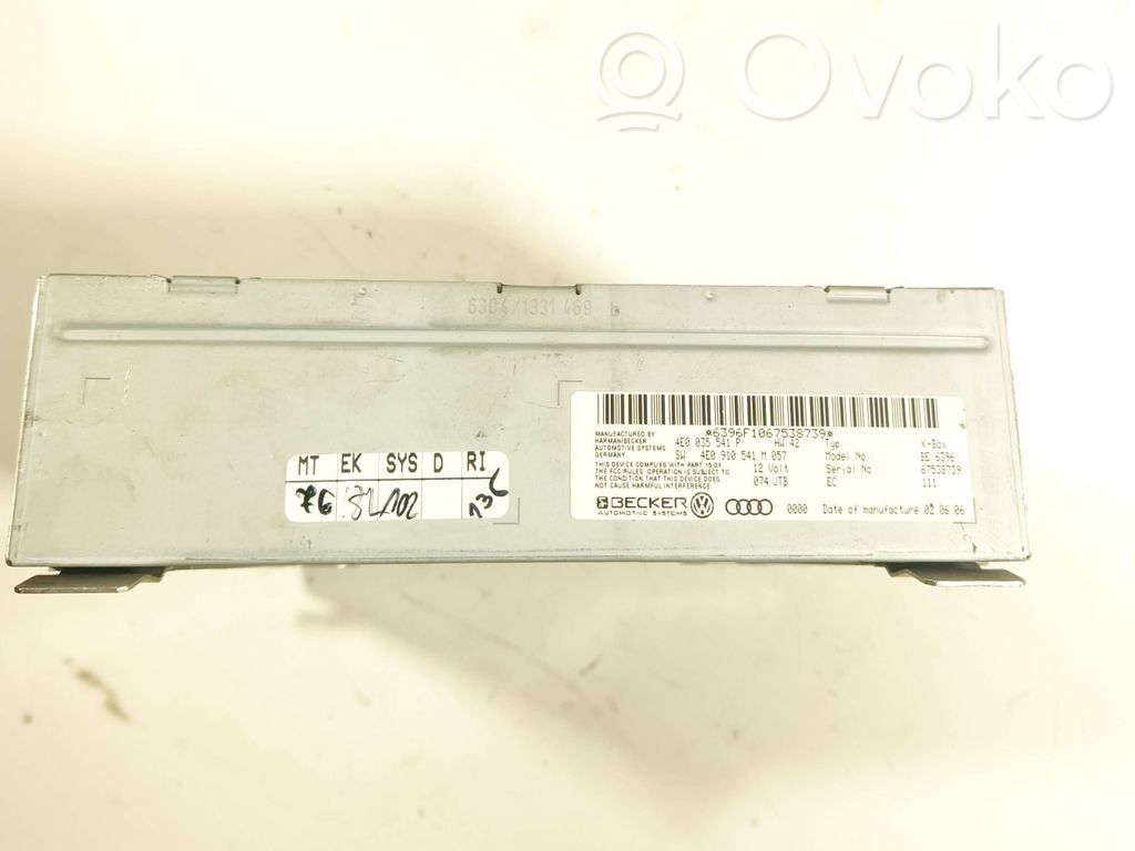 Radio / CD-Player / DVD-Player / Navigation   4E0035541B,4E0910541M