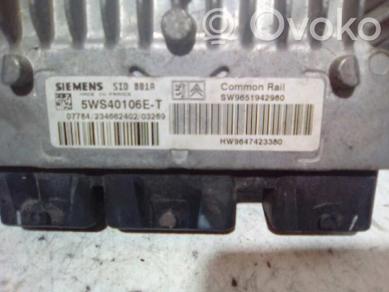 Citroen Xsara Engine control unit/module 