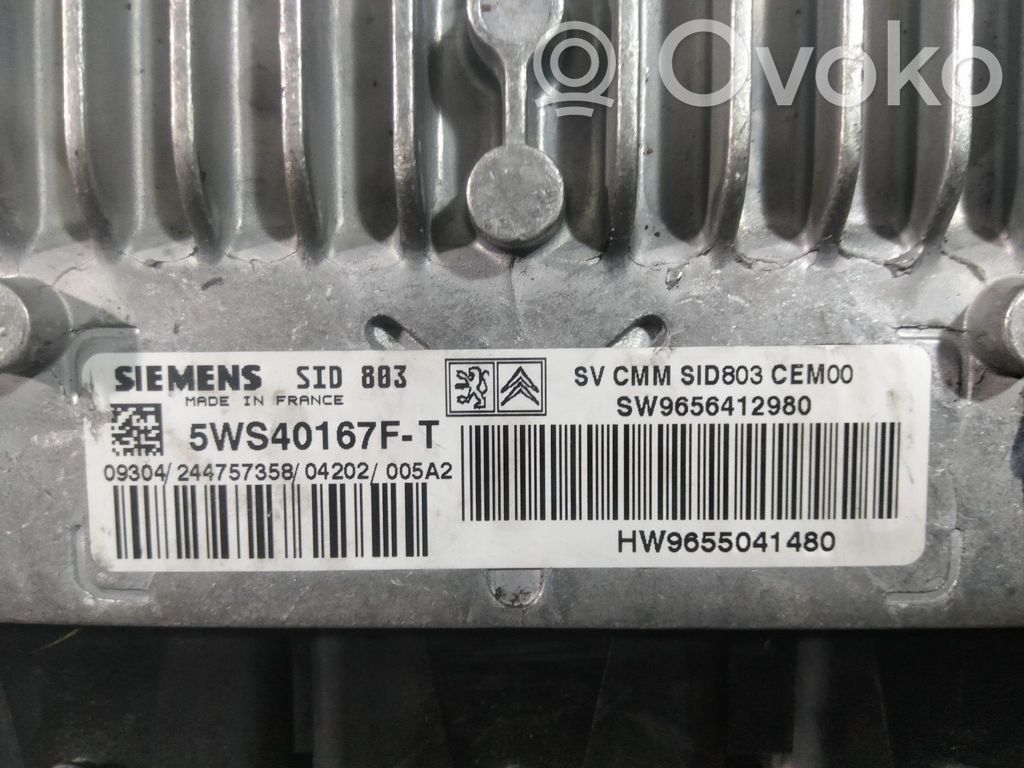Engine control unit/module   5WS40167FT,SIEMENS