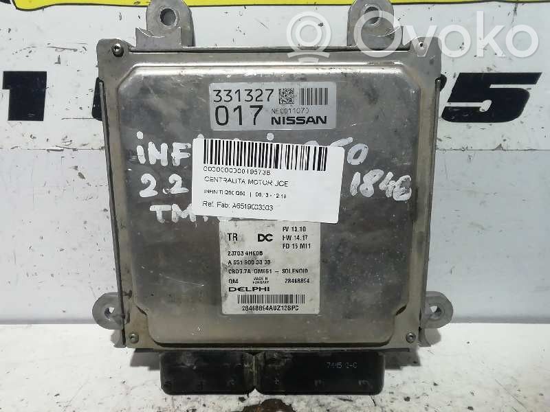 Engine control unit/module   A6519003303,237034HK0B