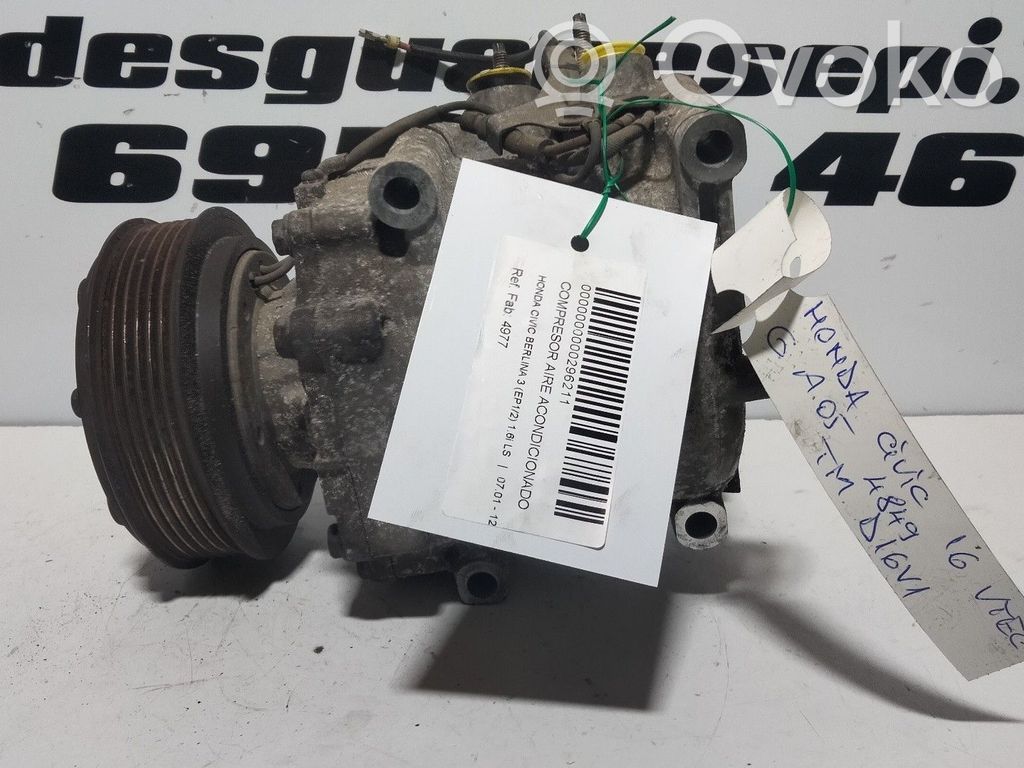 Honda Civic Klimakompressor Pumpe 