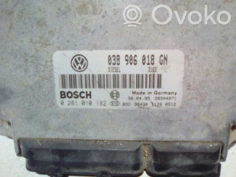 Engine control unit/module   0281010182,038906018GN