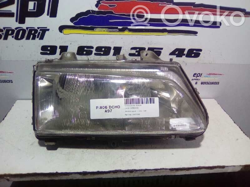 Peugeot 806 Headlight/headlamp 