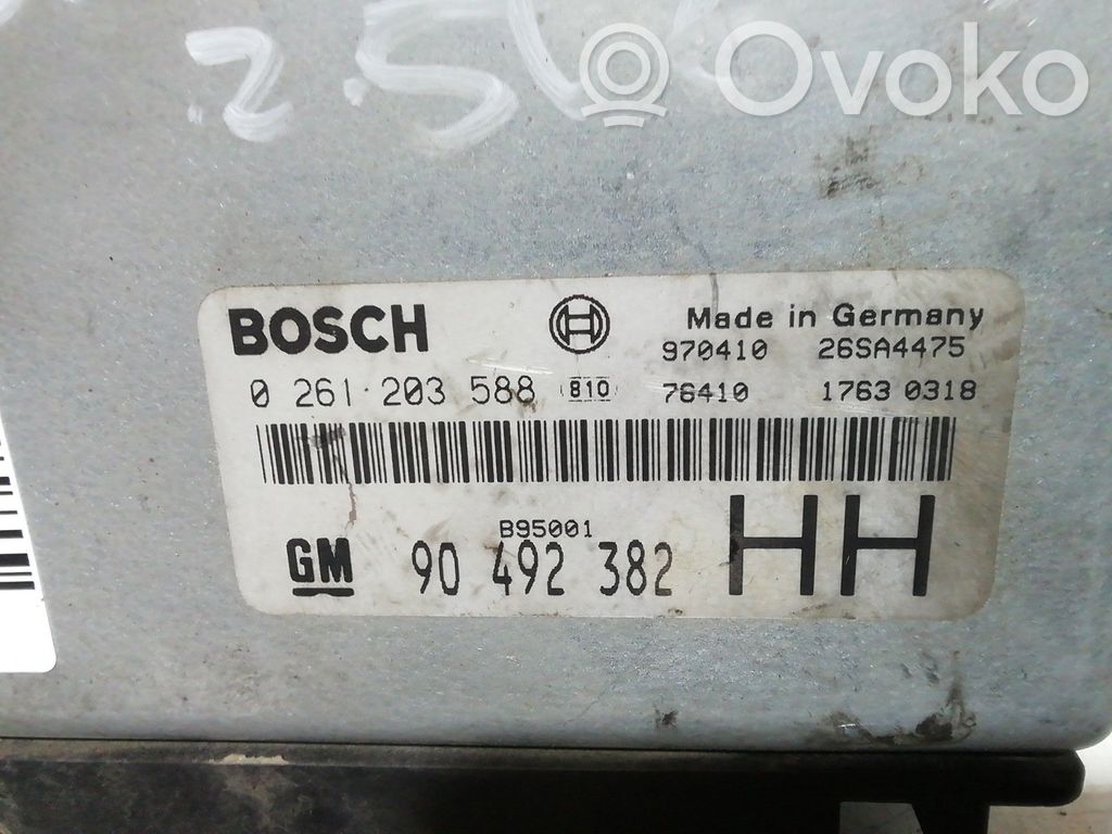 Engine control unit/module   0261203588,90492382