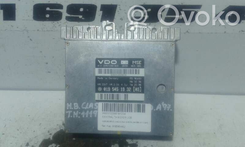 Engine control unit/module   419229018003,0195451932