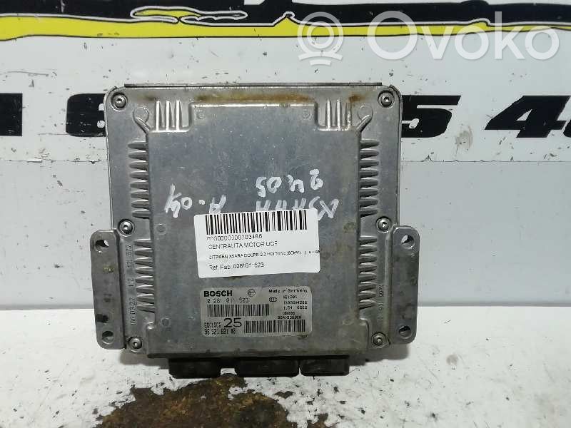 Engine control unit/module   0281011523,9652183180