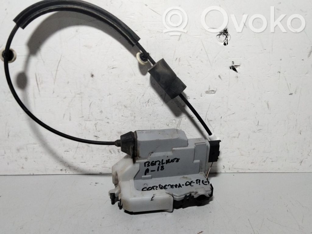 Citroen Berlingo Rear door lock 