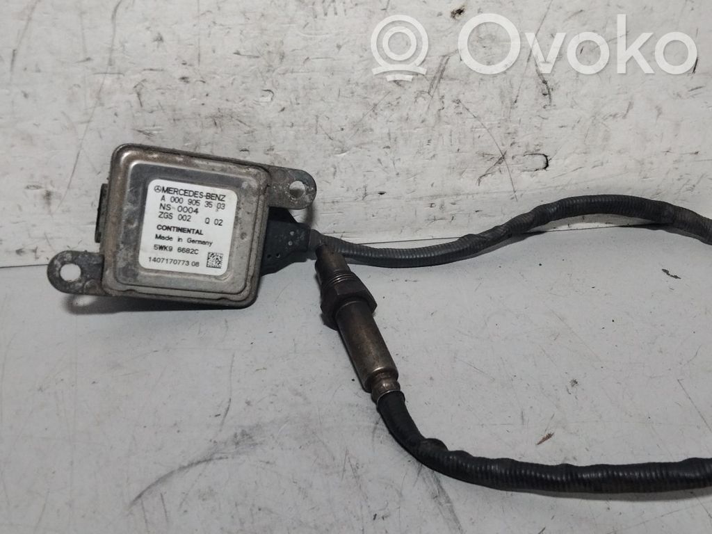 Lambda probe sensor   5WK96682C,A0009053503