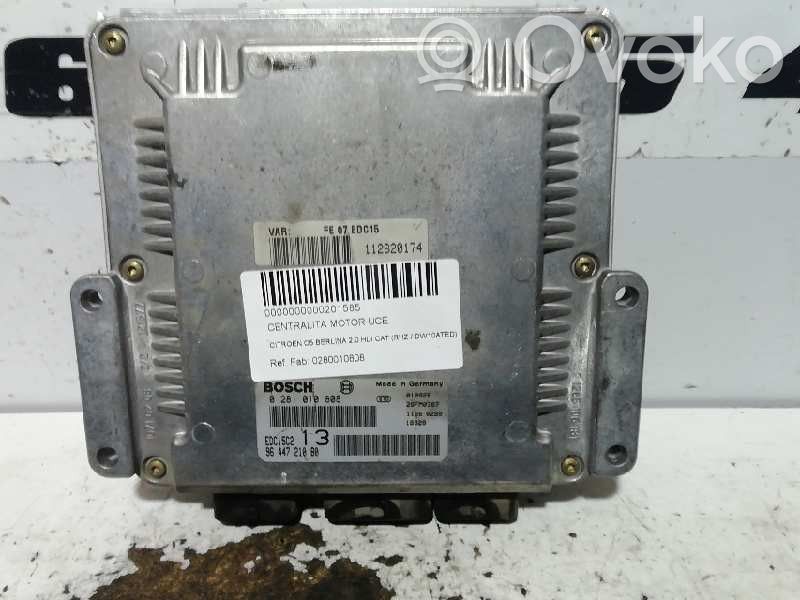Unidad de control/módulo del motor   0280010808,9644721080