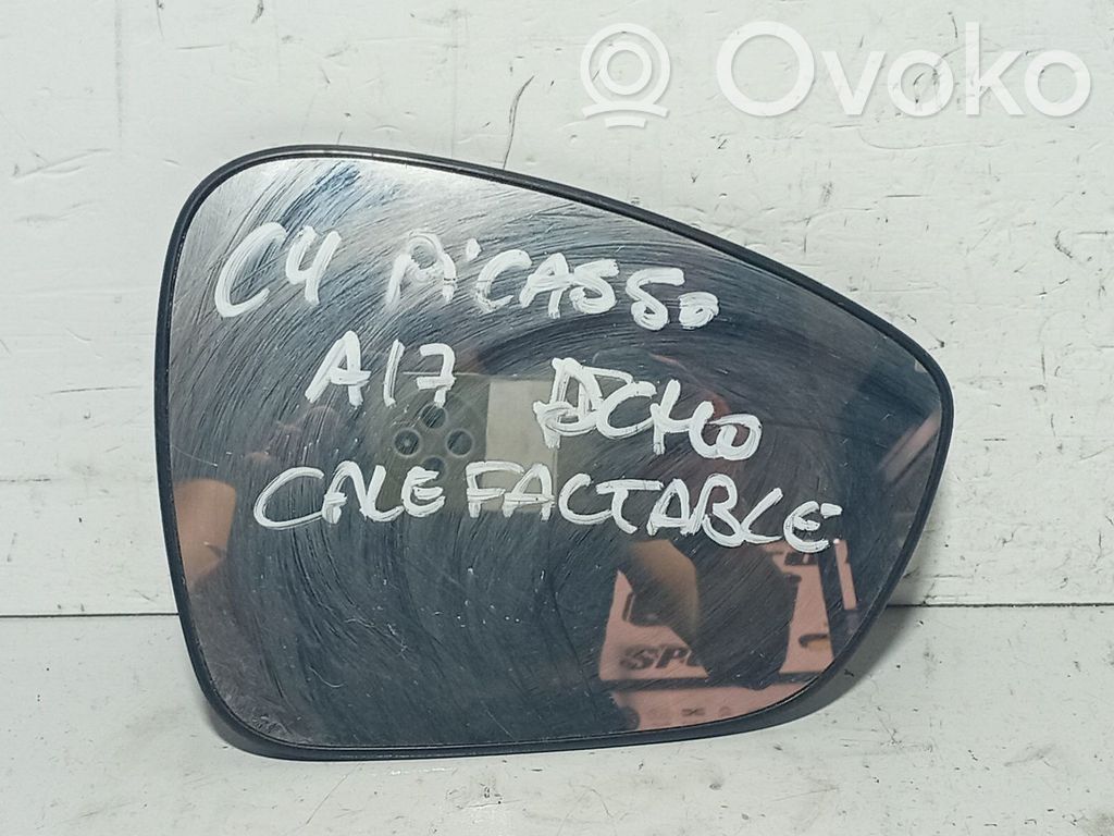 Citroen C4 Grand Picasso Spoguļa stikls 