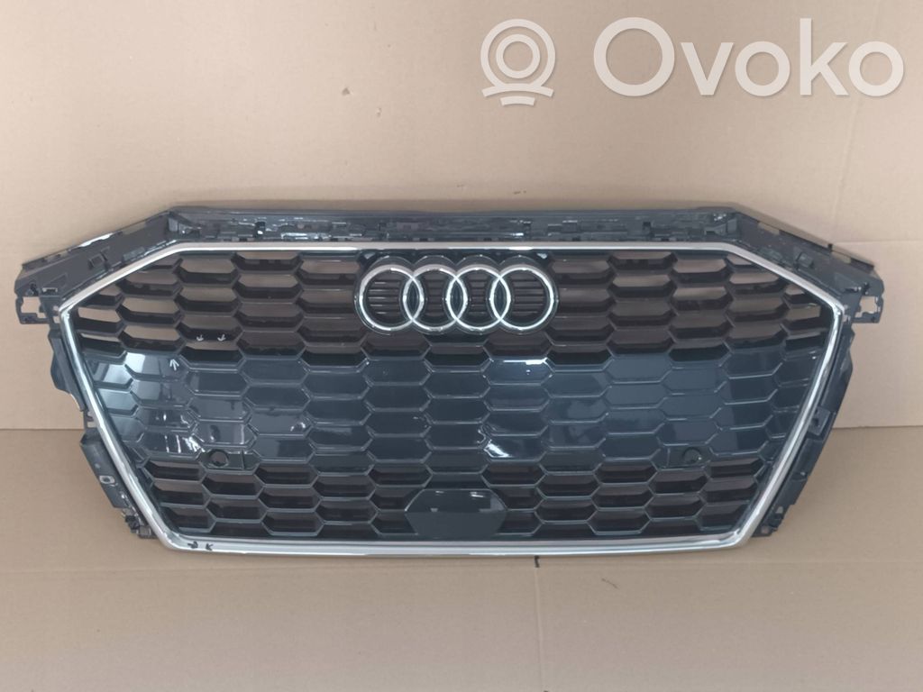Audi A3 8Y Etupuskurin ylempi jäähdytinsäleikkö 