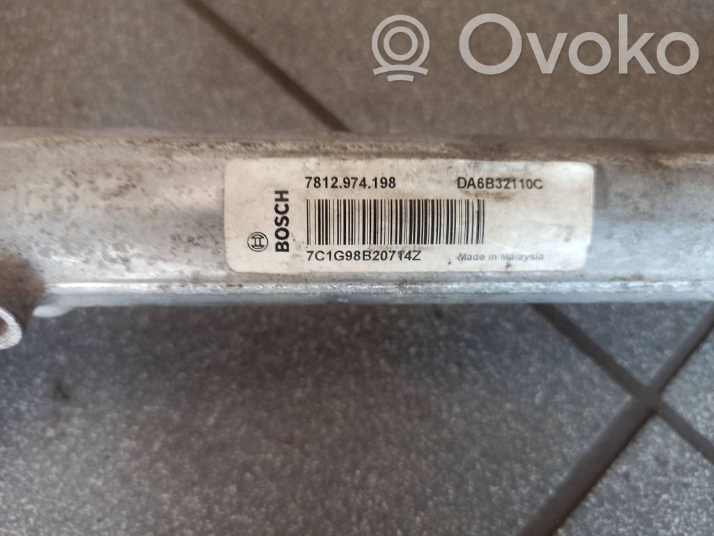 Support, crémaillère de direction   DA6B32110C,7812974198,7C1G98B20714Z