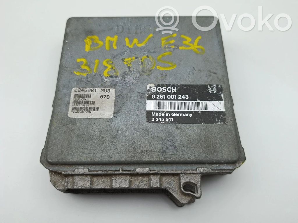 Engine control unit/module   0281001243,2245541,22460613U3