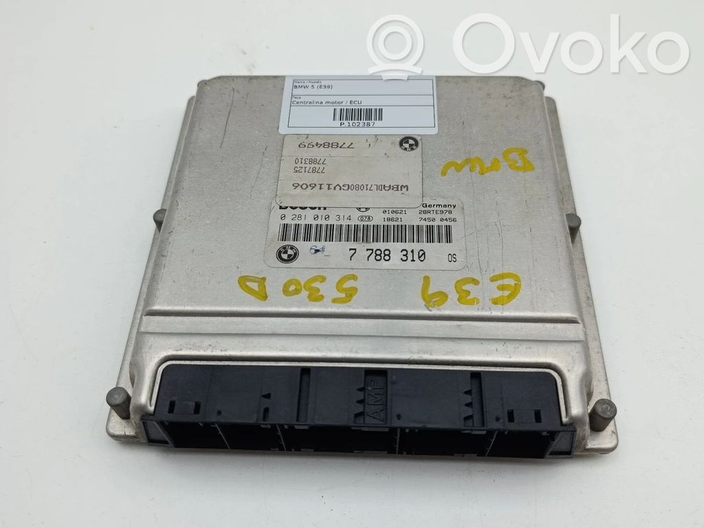 BMW 5 E39 Engine control unit/module 