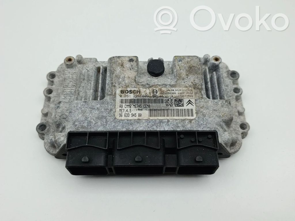 Engine control unit/module   0261201609,9663394580