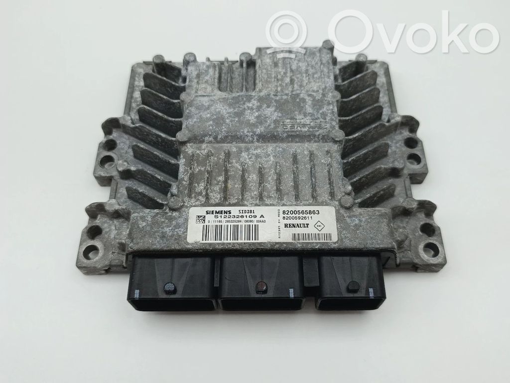 Engine control unit/module   S122326109,8200565863,8200592611