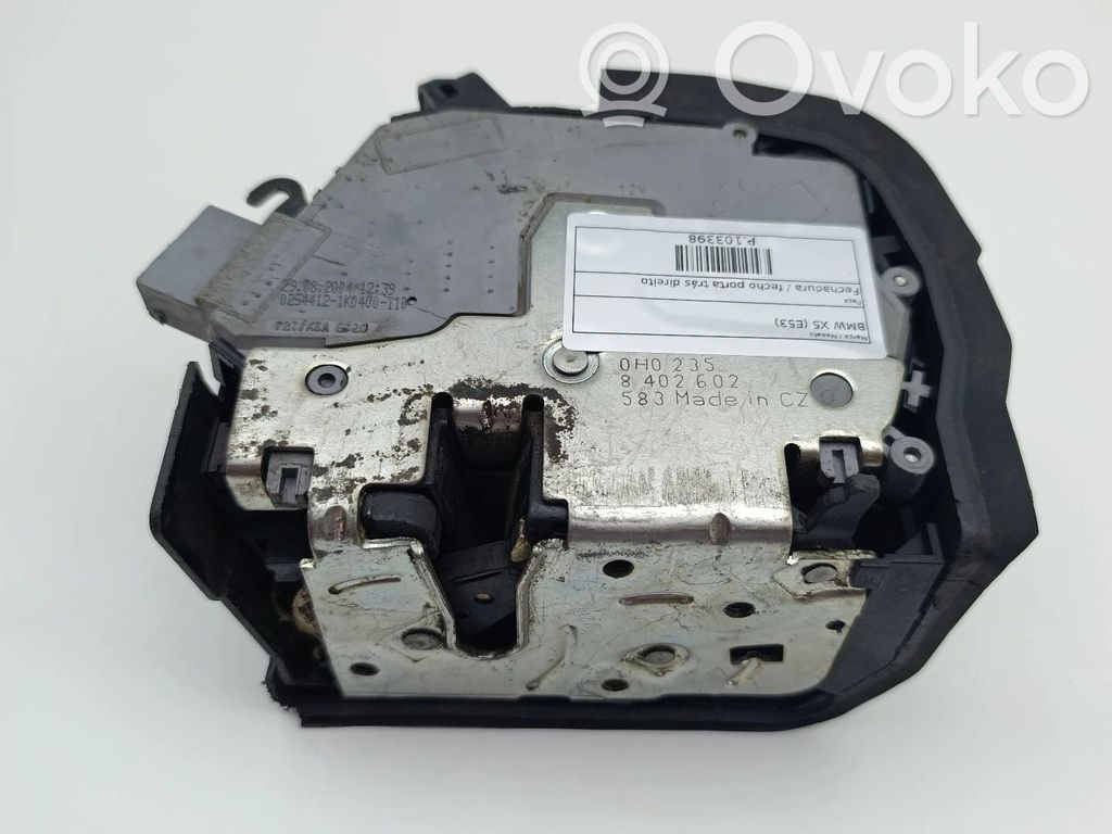Cerradura de puerta trasera   8402602,51228402602