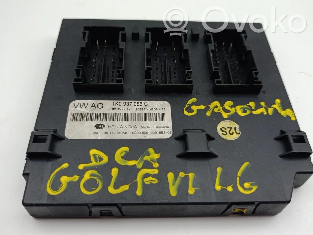 Unidad de control SAM   1K0937086,5DK009653