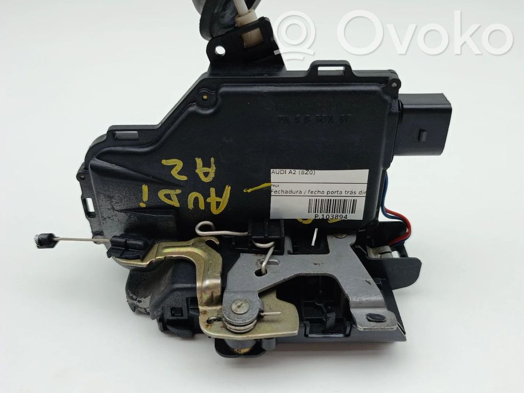 Rear door lock   8Z0839016A