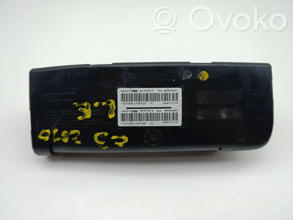 Airbag de siège   9802546080,34147702