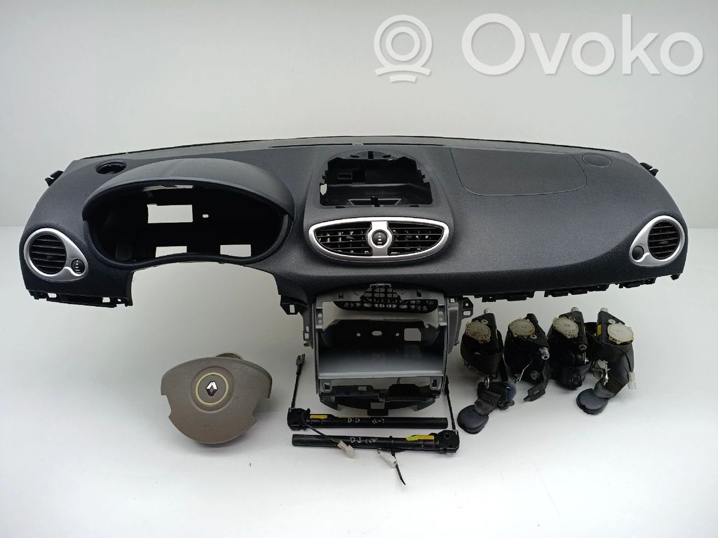 Renault Clio III Poduszki powietrzne Airbag / Komplet 
