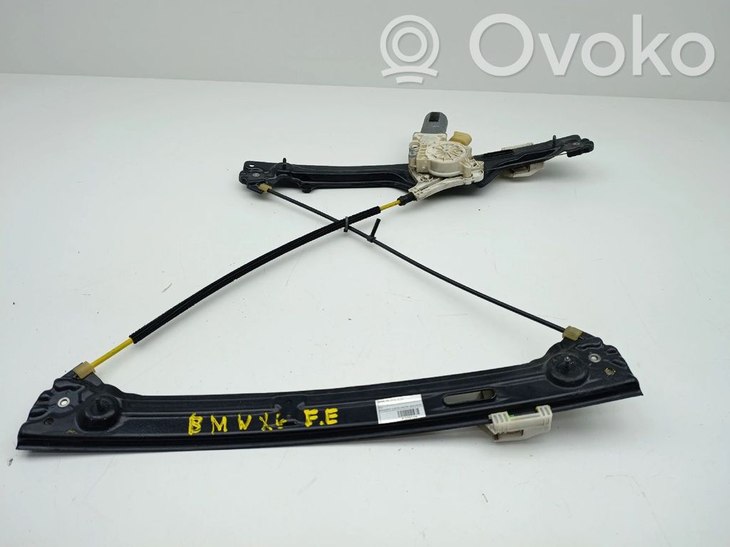 BMW X6 E71 Mechanizm podnoszenia szyby przedniej bez silnika 