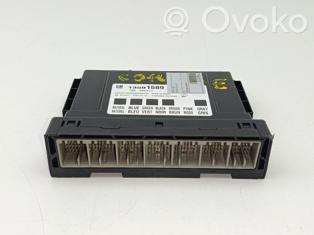 Comfort/convenience module   13591589,F00HJ01170
