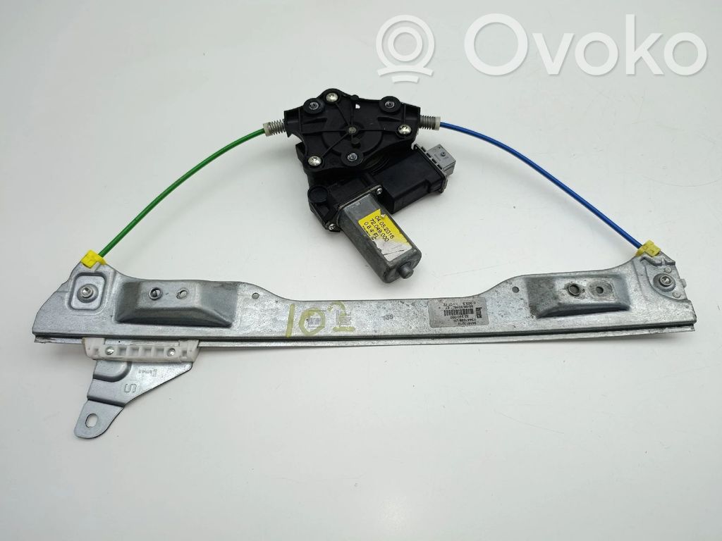 Opel Corsa E Front window lifting mechanism without motor 
