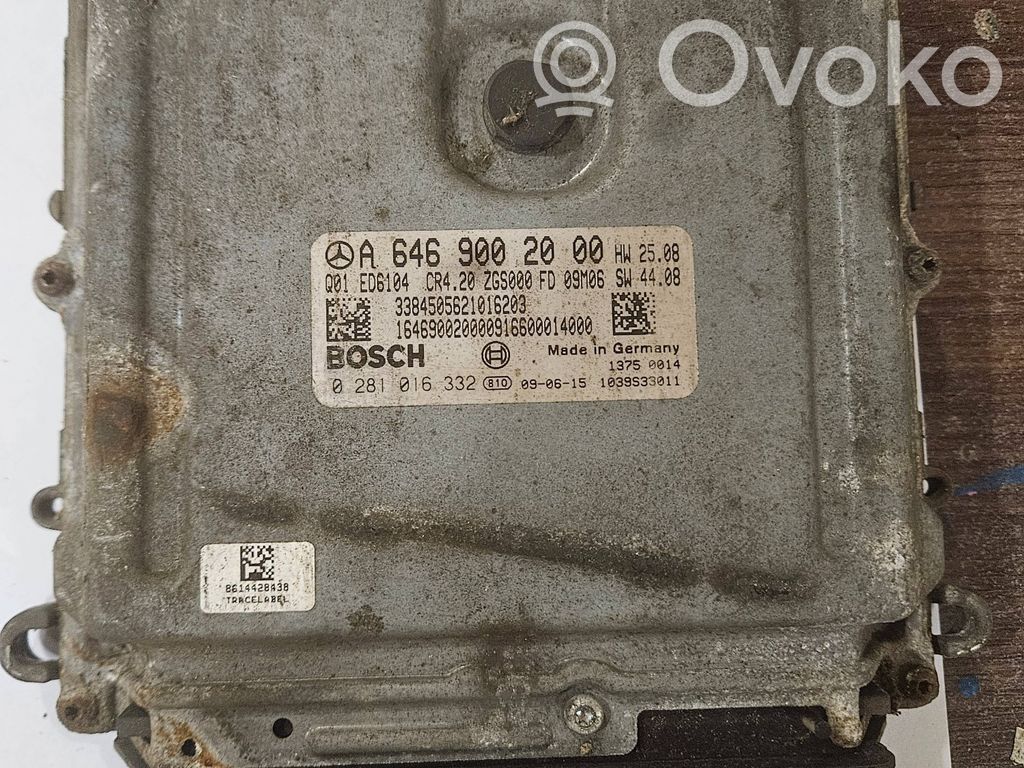 Mercedes-Benz Sprinter W906 Sterownik / Moduł ECU 