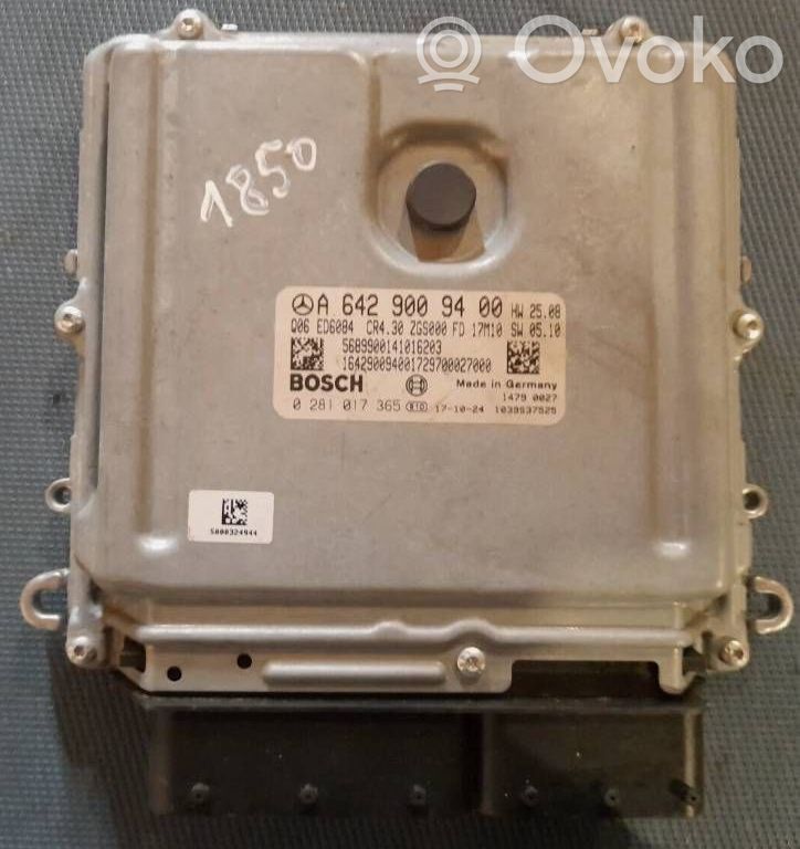 Mercedes-Benz Sprinter W906 Engine control unit/module ECU 