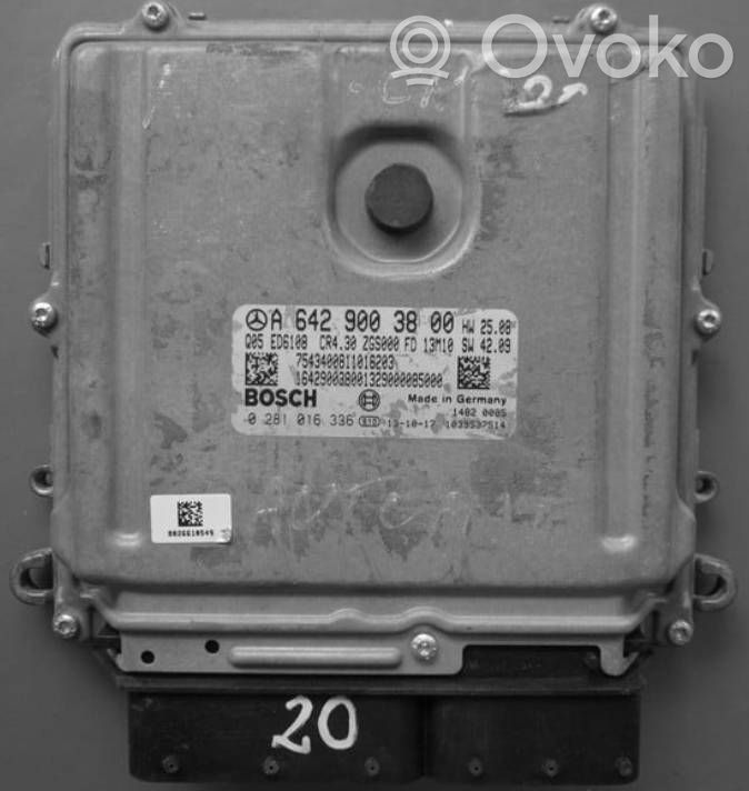 Mercedes-Benz Sprinter W906 Sterownik / Moduł ECU 