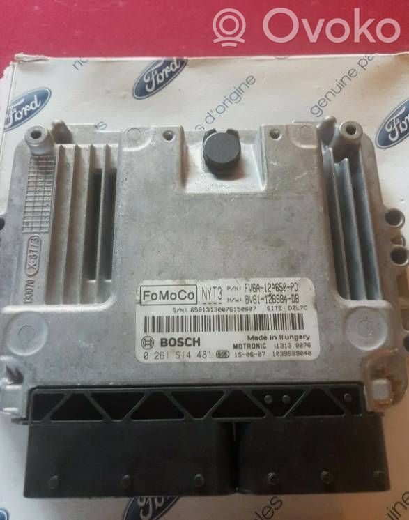 Unité de commande, module ECU de moteur   FV6A12A650PD,0261S14481,BV6112B684DB