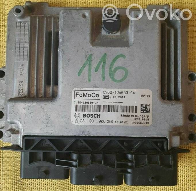 Motorsteuergerät/-modul   0281031006,CV6Q12A650CA