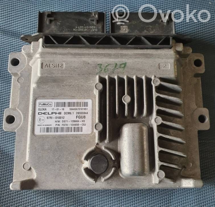 Engine control unit/module ECU   28555944,FS7A12A650CSJ