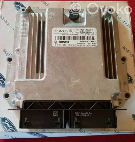 Ford Focus Juego de cerradura y set ECU del motor 