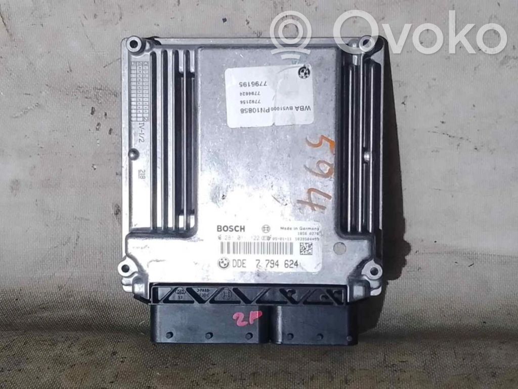 Unité de commande, module ECU de moteur   7794624