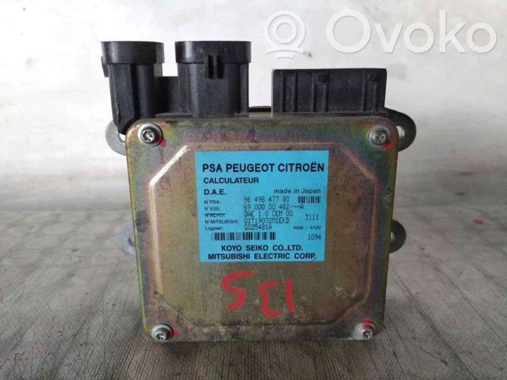 Unidad de control/módulo del motor   9649847780