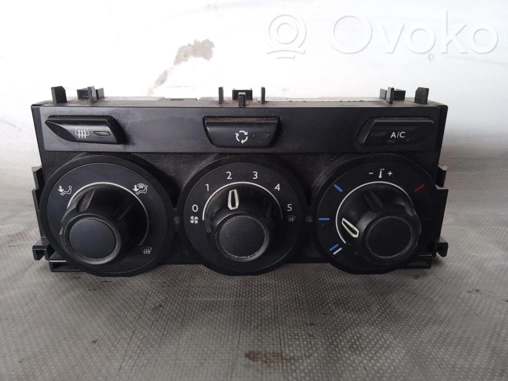 Citroen C3 Gaisa kondicioniera / klimata kontroles / salona apsildes vadības bloks (salonā) 