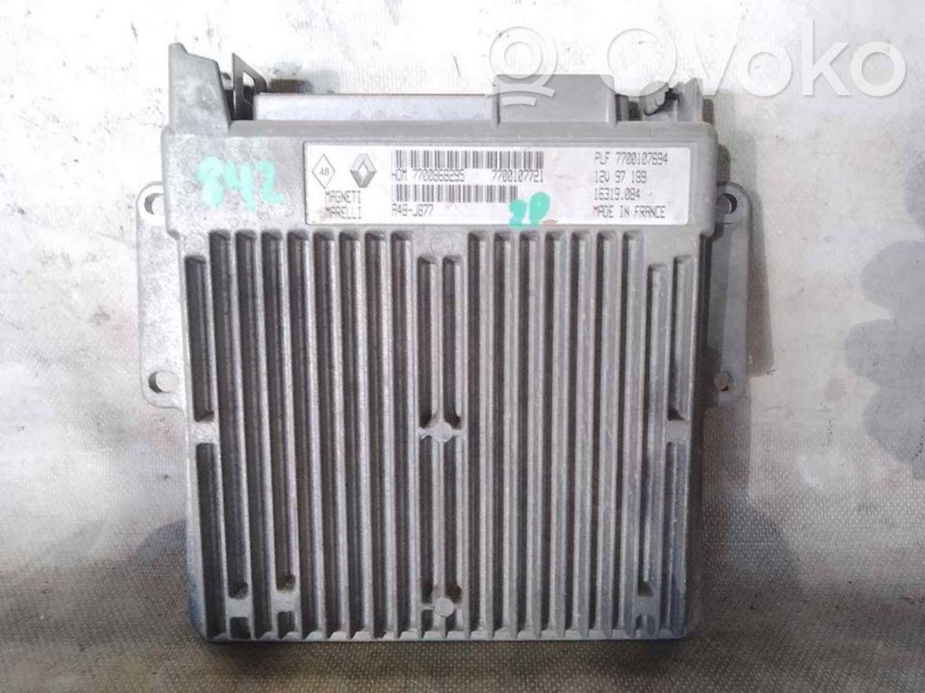 Renault Clio I Unidad de control/módulo ECU del motor 