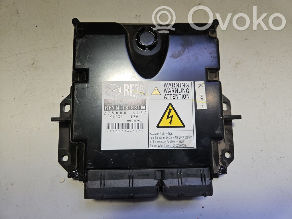 Engine control unit/module   2758006459,RF7N18881M