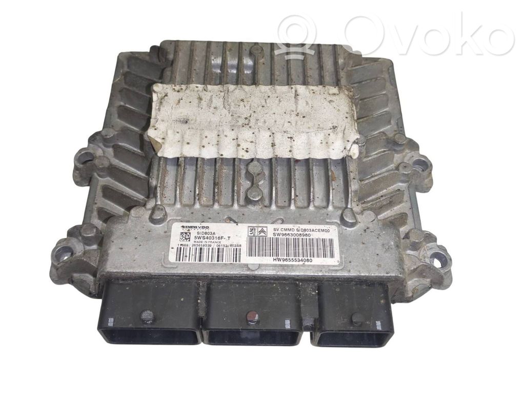 Peugeot 607 Engine control unit/module 