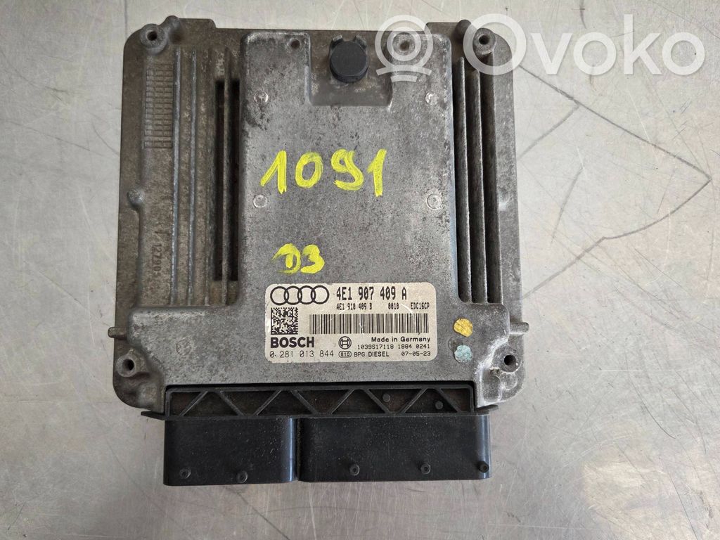 Audi A8 S8 D3 4E Unitate/modul de control motor 