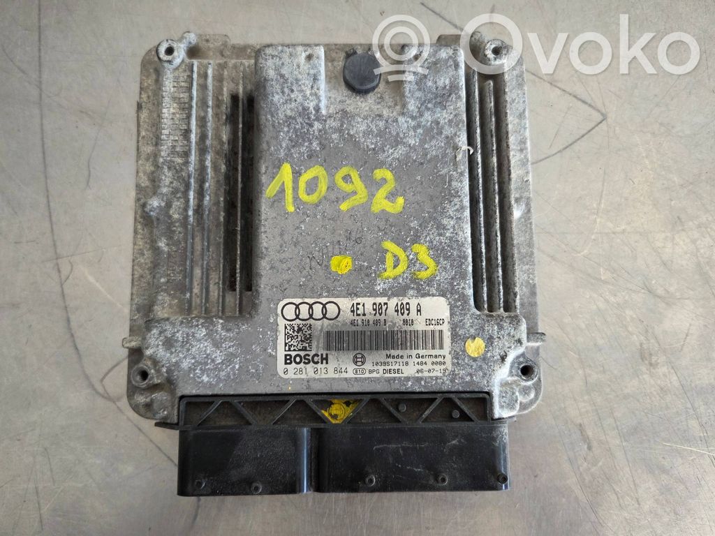 Audi A8 S8 D3 4E Unitate/modul de control motor 