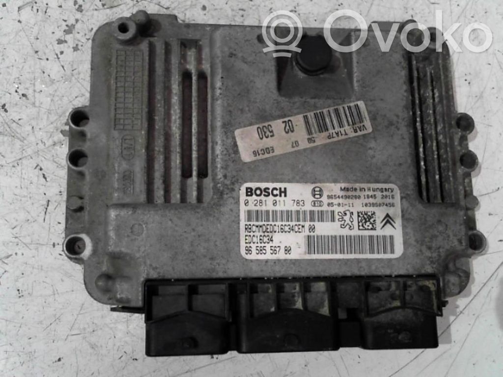 Peugeot 206 Engine control unit/module 