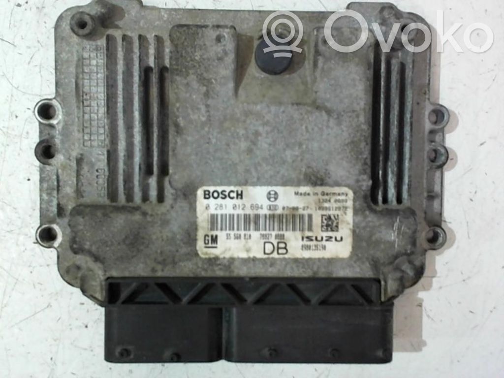 Opel Astra H Engine control unit/module 
