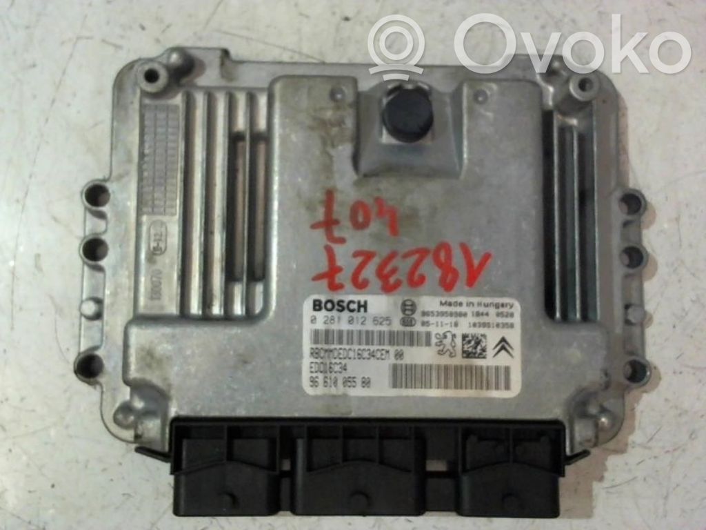 Peugeot 407 Engine control unit/module 