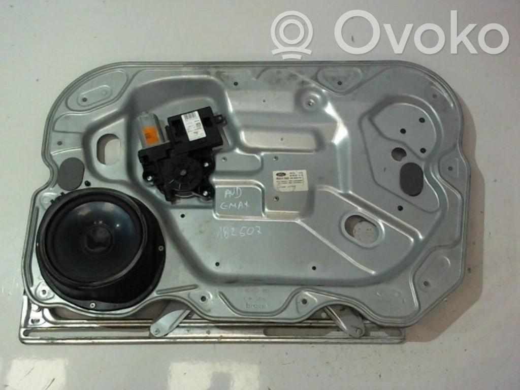 Ford C-MAX I Front door window regulator with motor 